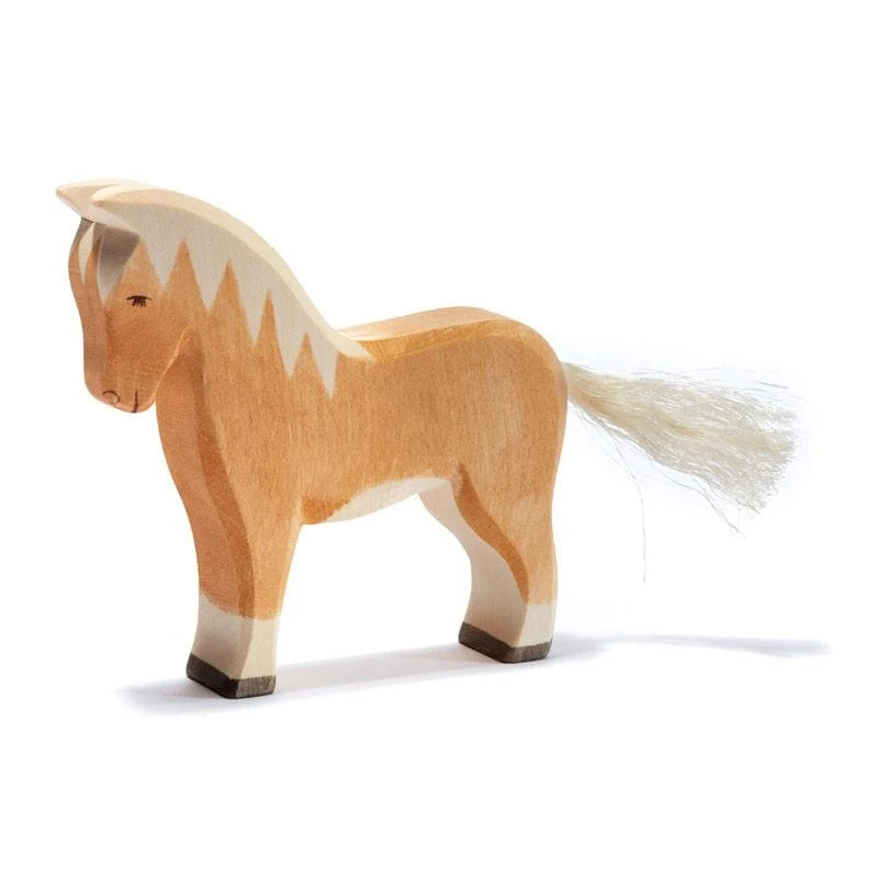 Ostheimer Haflinger Pferd, Holztier, ab 3 Jahre, Made in Germany